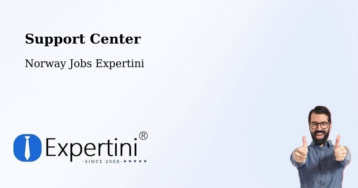 Support Center - Norway Jobs Expertini